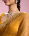 Mohey Women Sunny Elegance Organza Saree