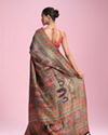 Mohey Women Charming Black Elegance Saree