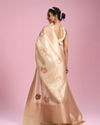 Mohey Women Cream Elegance Saree