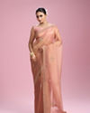Mohey Women Gajree Pink Extravaganza Saree