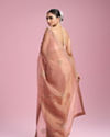 Mohey Women Gajree Pink Extravaganza Saree