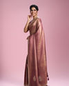Mohey Women Royal Purple Charm Saree