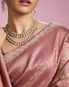 Mohey Women Royal Purple Charm Saree
