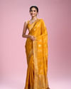 Mohey Women Mustard Yellow Glory Saree