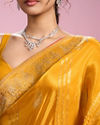 Mohey Women Mustard Yellow Glory Saree