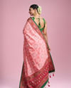 Mohey Women Vibrant Pink Charm Saree