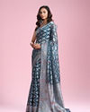 Mohey Women Emerald Expression Saree