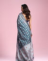 Mohey Women Emerald Expression Saree