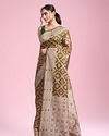 Mohey Women Emerald Elegance Saree