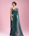 Mohey Women Sea Green Elegance Saree