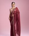 Mohey Women Coral Bliss Saree