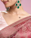 Mohey Women Coral Bliss Saree