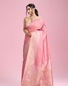 Mohey Women Pink Elegance Brilliance Saree