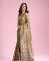 Mohey Women Mystic Mehandi Green Saree