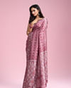 Mohey Women Wine Hues Celebration Saree