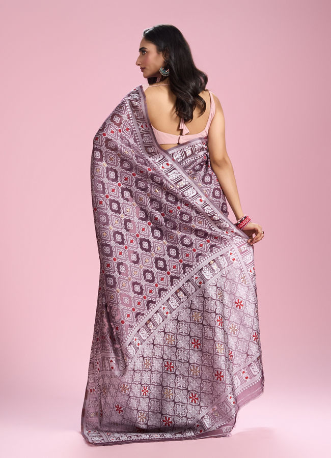 Mohey Women Coral Glory Saree