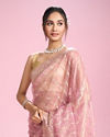 Mohey Women Elegant Pink Saree