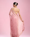Mohey Women Elegant Pink Saree