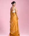 Mohey Women Ravishing Mustard Yellow Saree
