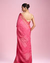 Mohey Women Rani Pink Radiance Saree