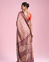 Mohey Women Glamorous Fawn Elegance Saree