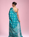Mohey Women Ravishing Rama Green Saree