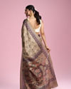 Mohey Women Elegant Pista Green Saree