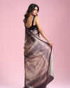 Mohey Women Cream Elegance Saree