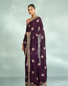 Mohey Women Wine Elegance Saree