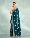 Mohey Women Emerald Aura Saree