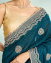 Mohey Women Emerald Aura Saree