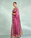 Mohey Women Purple Enchantment Saree