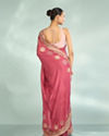 Mohey Women Pink Elegance Saree