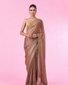 Organza Fantasy Fawn Saree