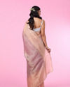 Mohey Women Purple Palette Organza Saree