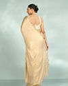 Mohey Women Cream Divine Elegance Saree
