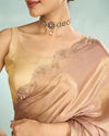 Mohey Women Dusty Pink Celestial Saree