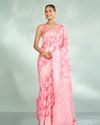 Pink Serenity Art Silk Saree