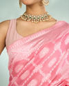 Mohey Women Pink Radiance Saree