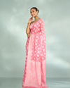Mohey Women Pink Radiance Saree