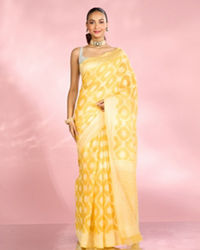 Mohey Women Sunshine Hue Designer Saree