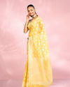 Mohey Women Sunshine Hue Designer Saree