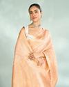 Mohey Women Peach Radiance Saree