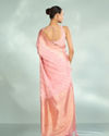 Mohey Women Pink Elegance Radiant Saree