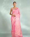 Eternal Pink Elegance Saree