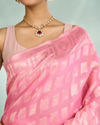 Mohey Women Eternal Pink Elegance Saree