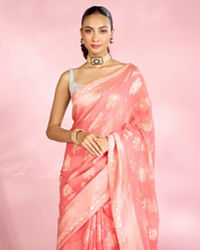 Mohey Women Gajree Pink Festive Saree