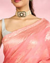 Mohey Women Gajree Pink Festive Saree