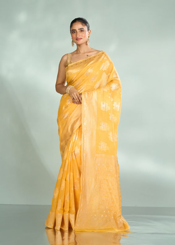 Mohey Women Sunny Elegance Saree