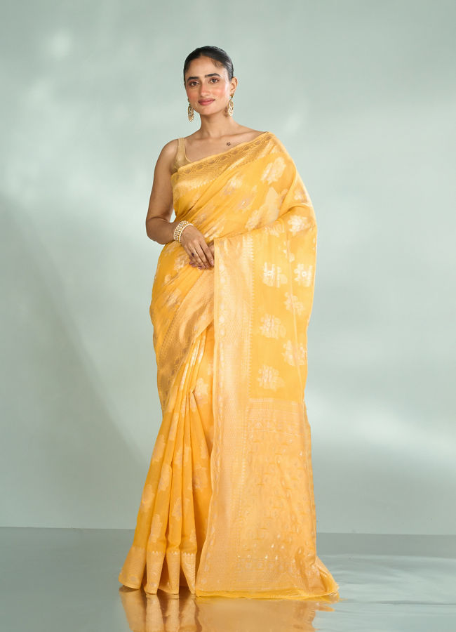 Mohey Women Sunny Elegance Saree